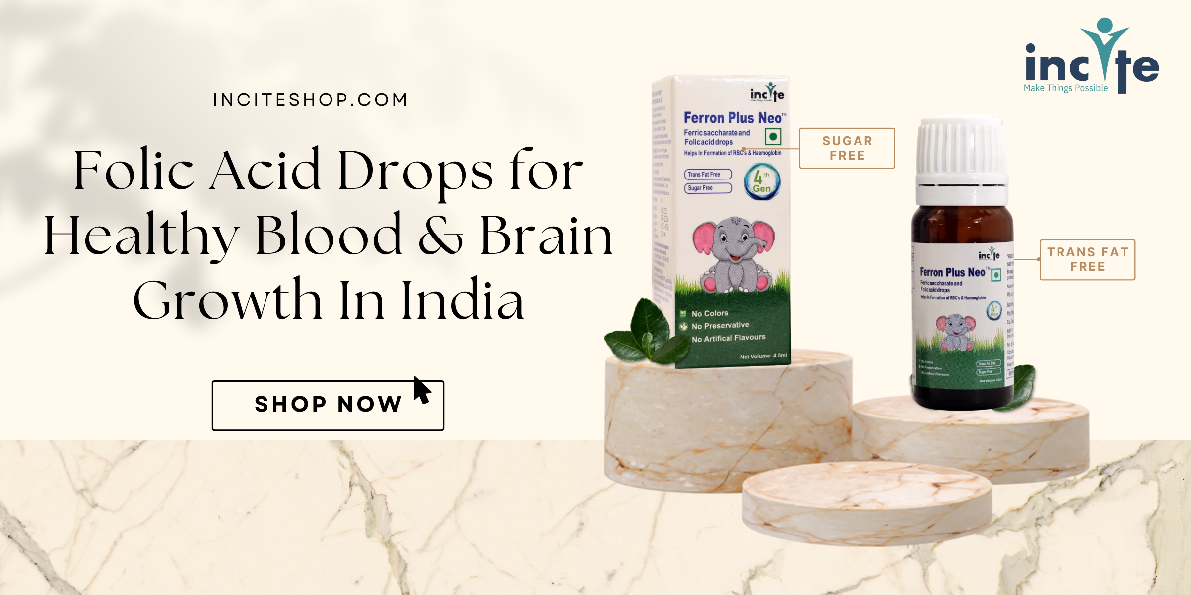 Folic Acid Drops for Healthy Blood & Brain Growth, India October 2025