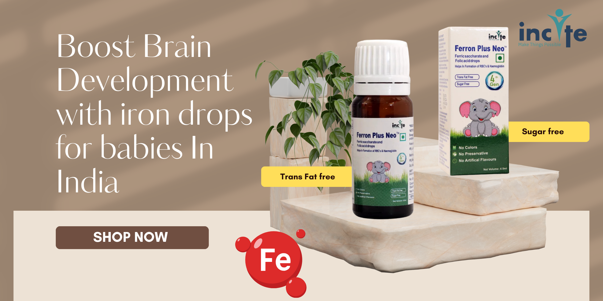 Boost Brain Development with Iron Drops for Babies, India October 2025