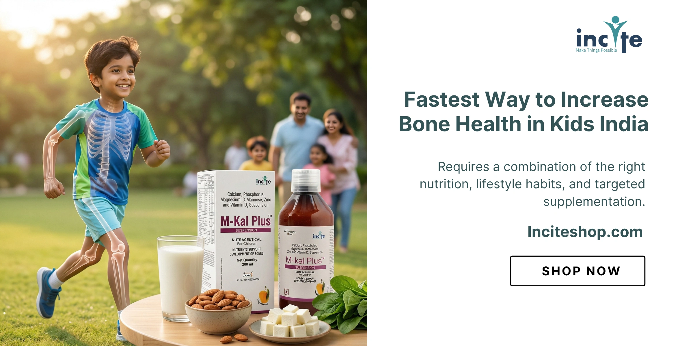 Fastest Way to Increase Bone Health in Kids India