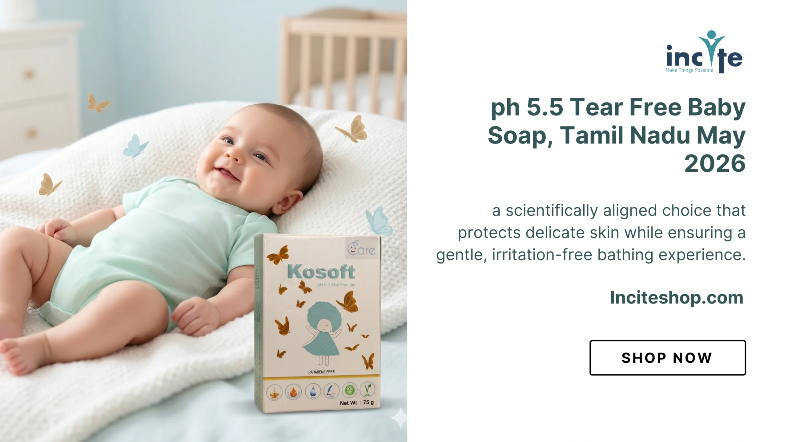 ph 5.5 tear free baby soap, Tamil Nadu May 2026
